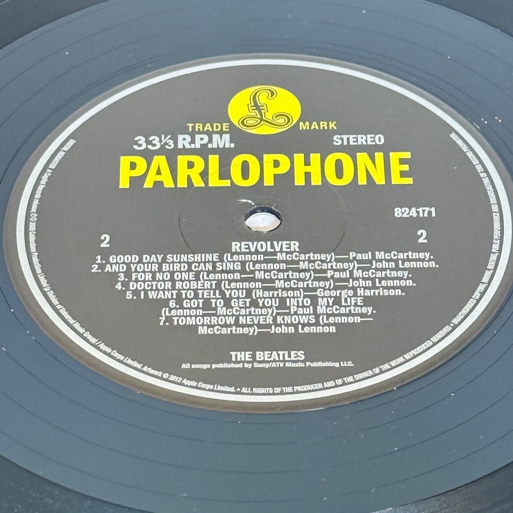 Beatles - Revolver Remastered 180g Heavyweight Vinyl Stereo LP 2012 Reissue - Picture 8 of 8